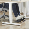 Green rippled foot rest under desk - Desky Canada